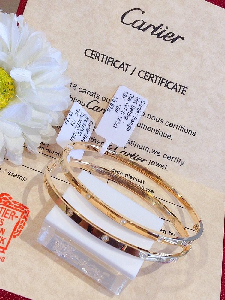 Cartier discount slim bracelet