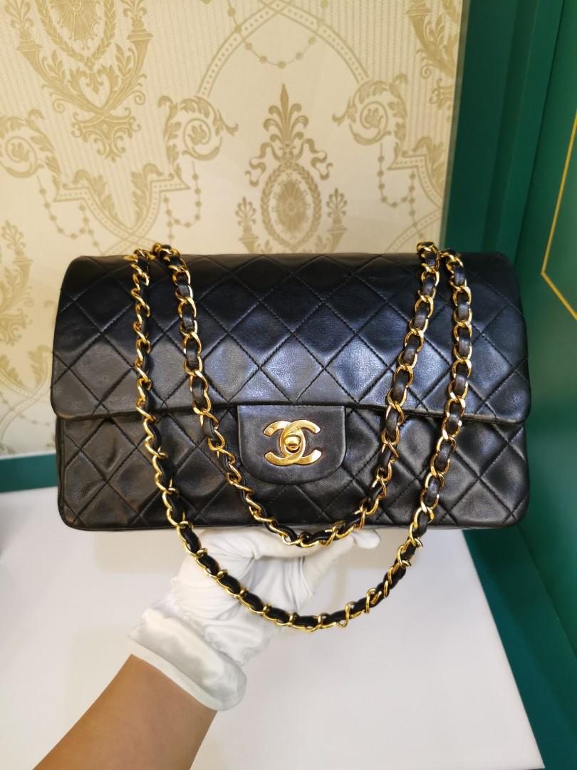 Chanel Timeless Medium Lamb Black