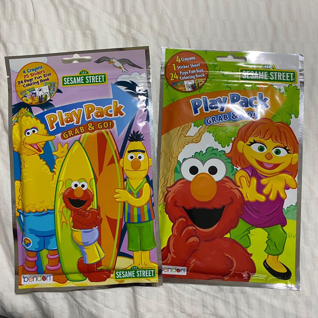 Grab & Go Play Pack - Sesame Street