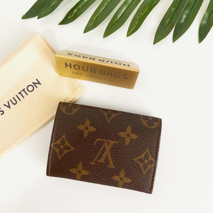 LV Black Monogram Card Holder, Luxury, Accessories on Carousell