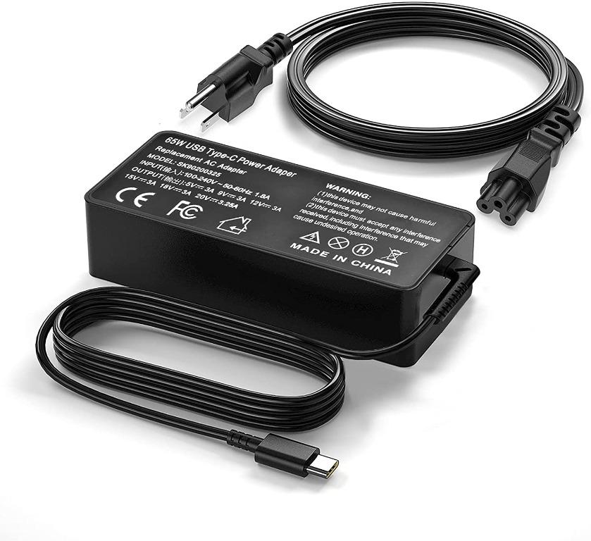 😀 JW029😀 65W USB C Power Adapter, Universal USB C Type C Adapter Laptop  Fast Charger for MacBook Pro, Dell Latitude, Chromebook, Lenovo, Huawei  Matebook, HP Spectre,..., Computers & Tech, Parts &