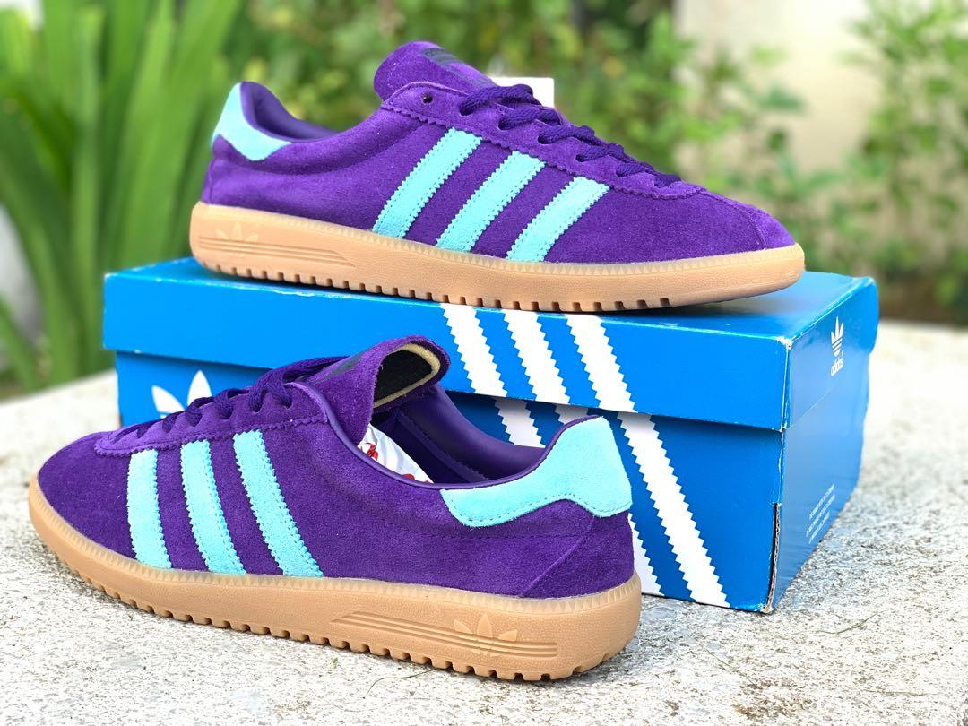 Adidas bermuda purple top blue