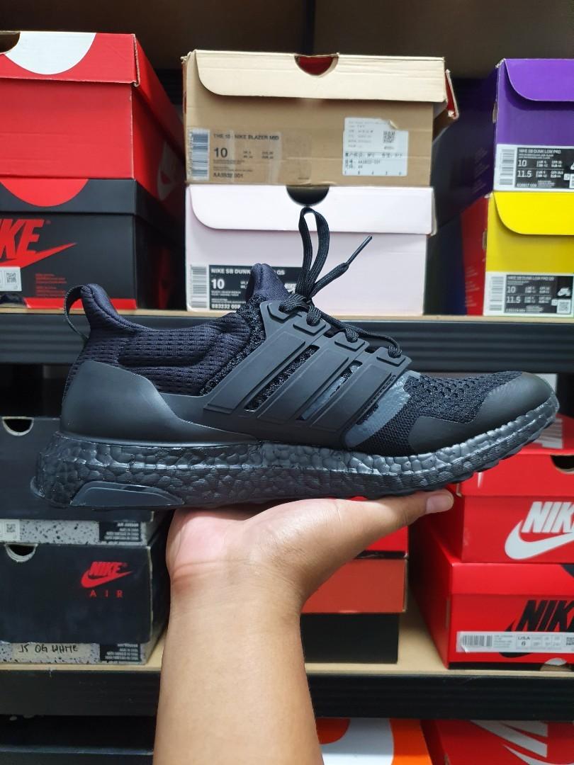 Undefeated x adidas deals ultra boost blackout