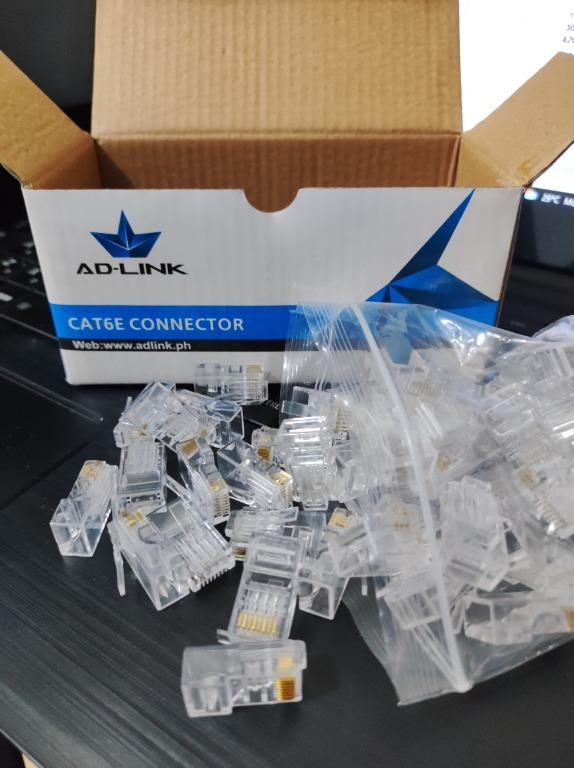 Adlink Rj45 Cat6 Classic 100pcs/ box, Computers & Tech, Parts ...