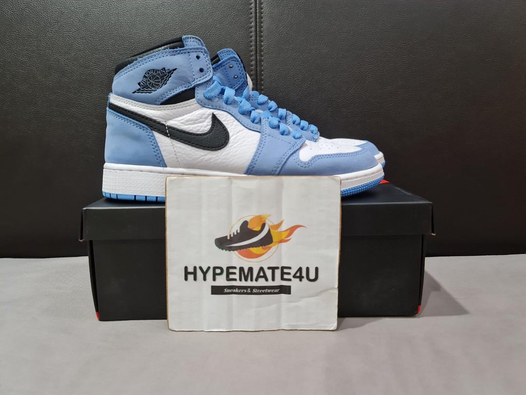 gs university blue jordan 1