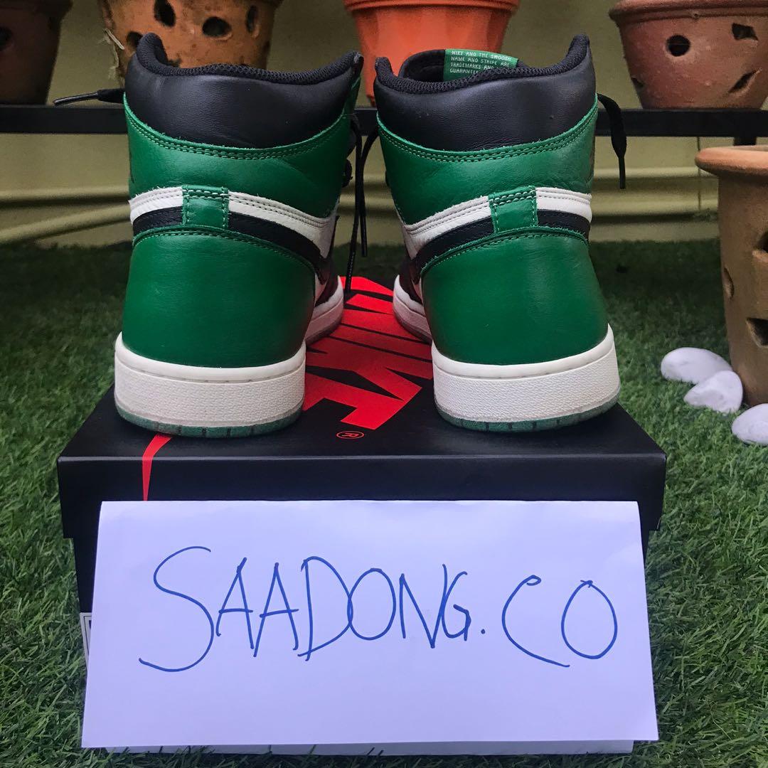 Jordan 1 deals pine green fake