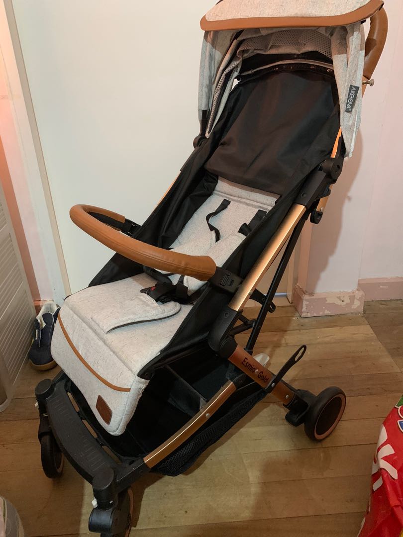 Akeeva Esmio Gold Stroller Babies Kids Going Out Strollers on