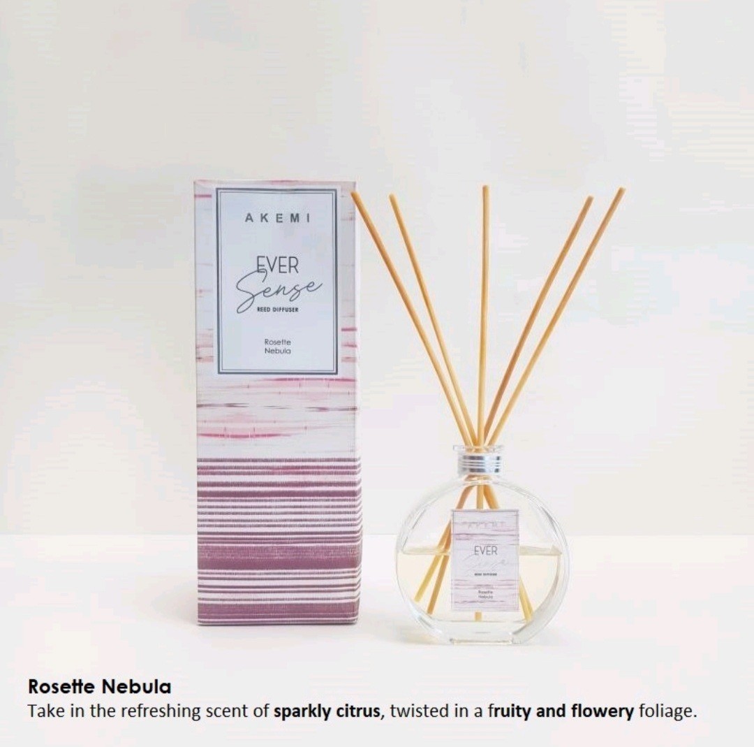 Akemi Reed Diffuser (Rosette Nebula), Furniture & Home Living, Home Fragrance on Carousell