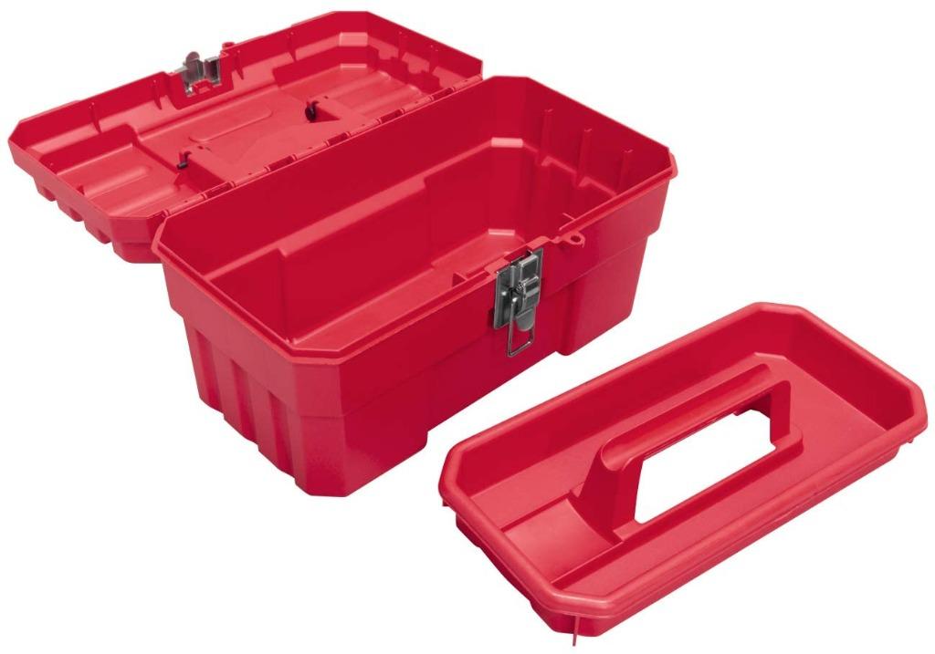 AkroMils 09514 ProBox 14Inch Plastic Toolbox for Tools, Hobby or