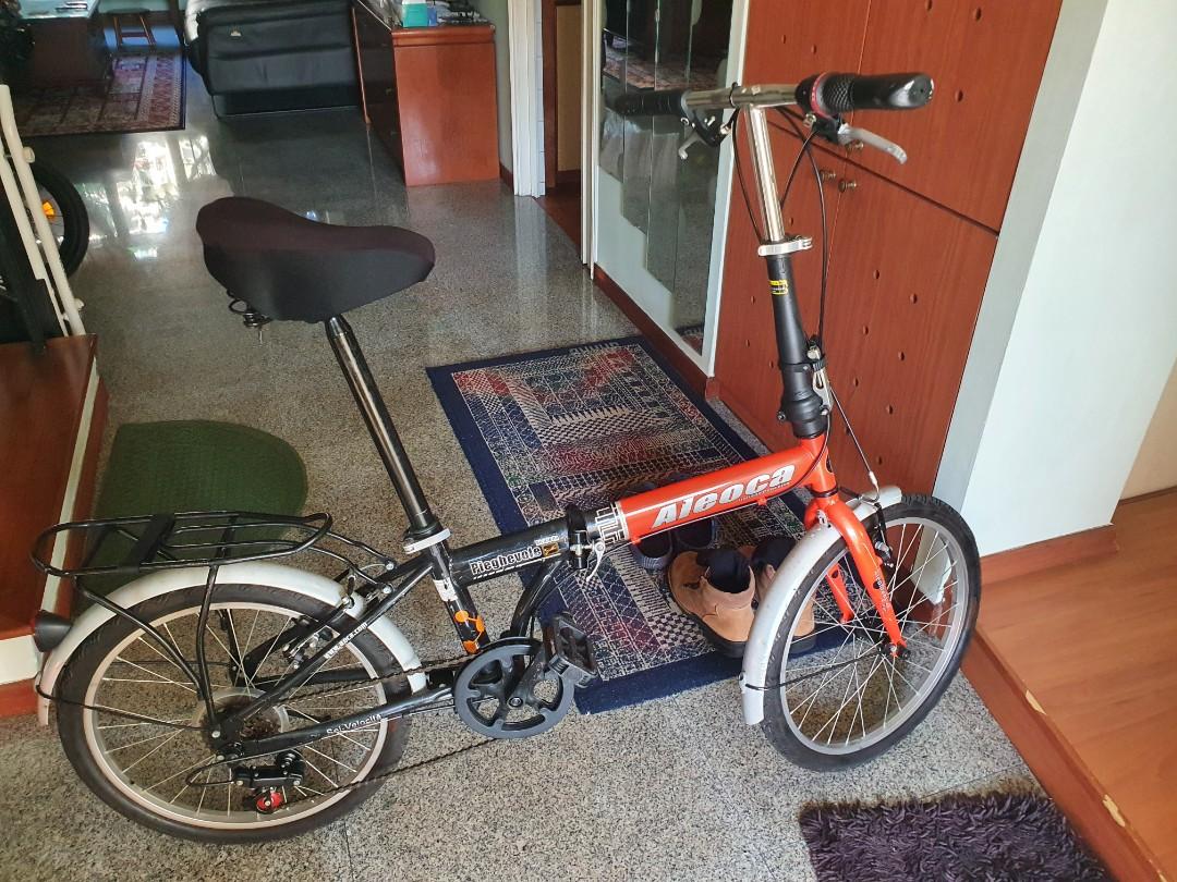 Aleoca 20 inch folding bike. Sports Equipment Bicycles Parts Bicycles on Carousell