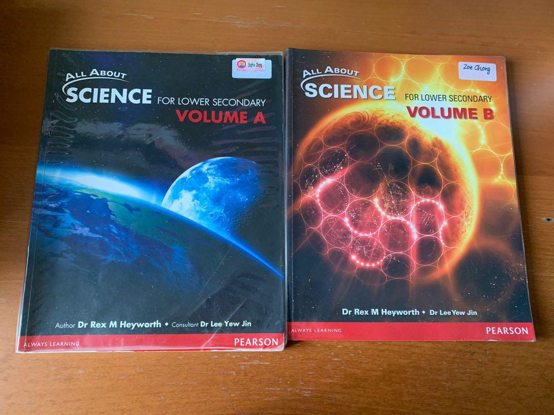All about science textbook (lower secondary), Hobbies & Toys, Books ...