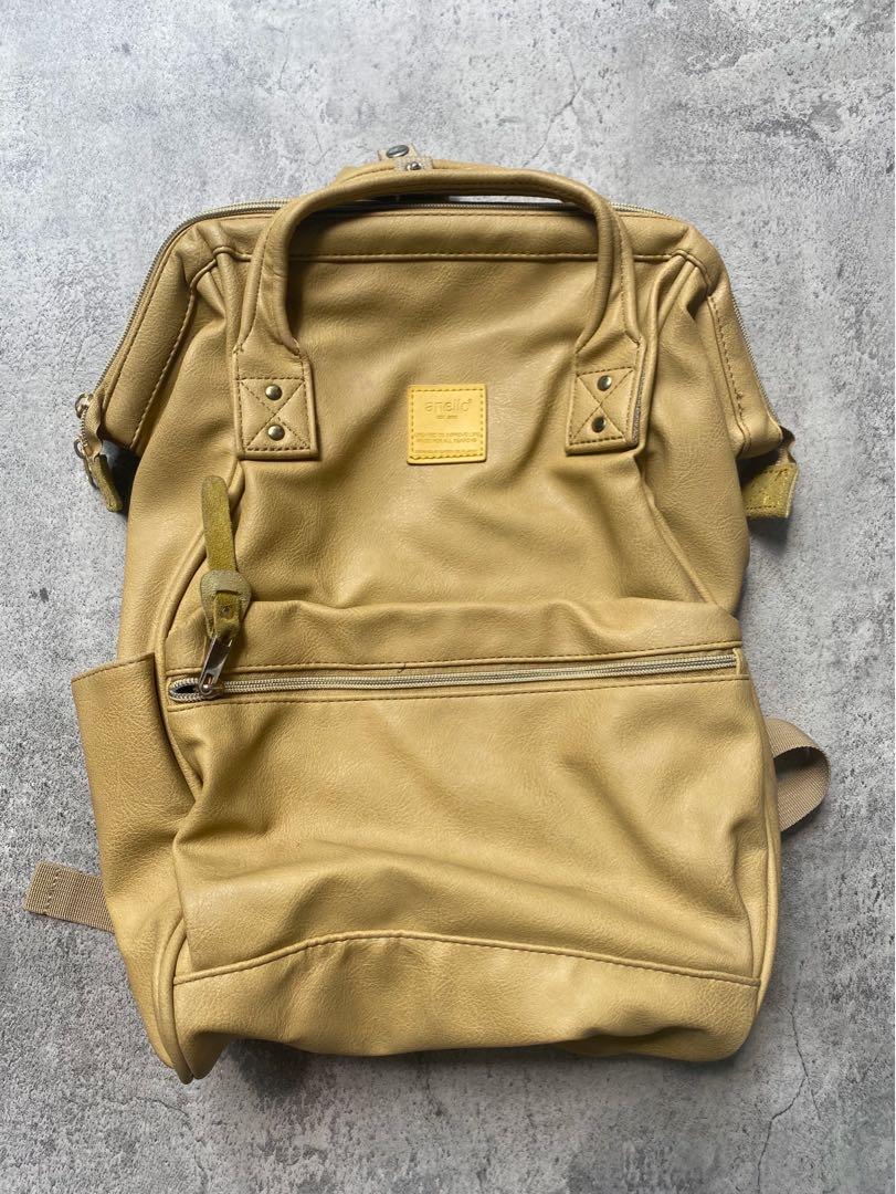 yellow anello backpack