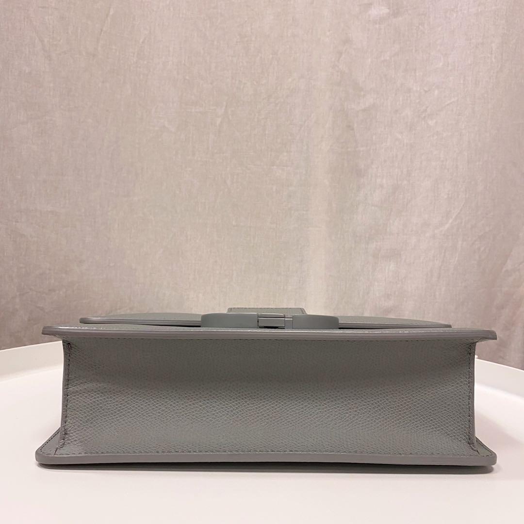 30 montaigne leather handbag Dior Grey in Leather - 29415068