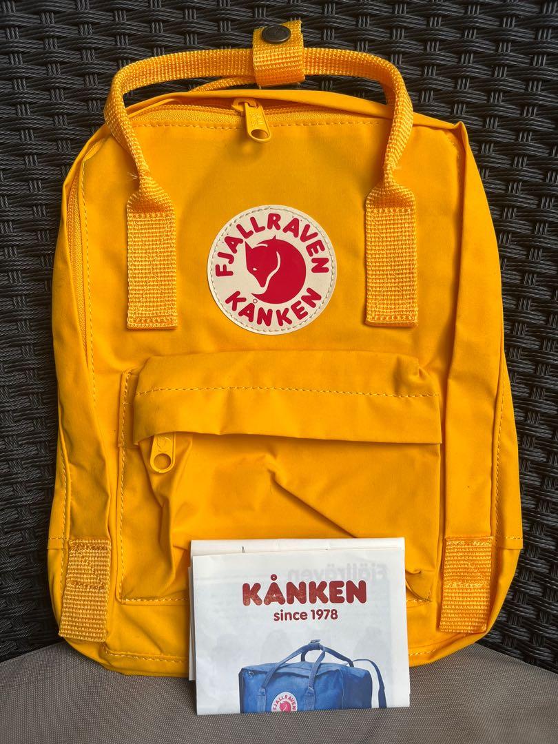 Kanken mini warm yellow online