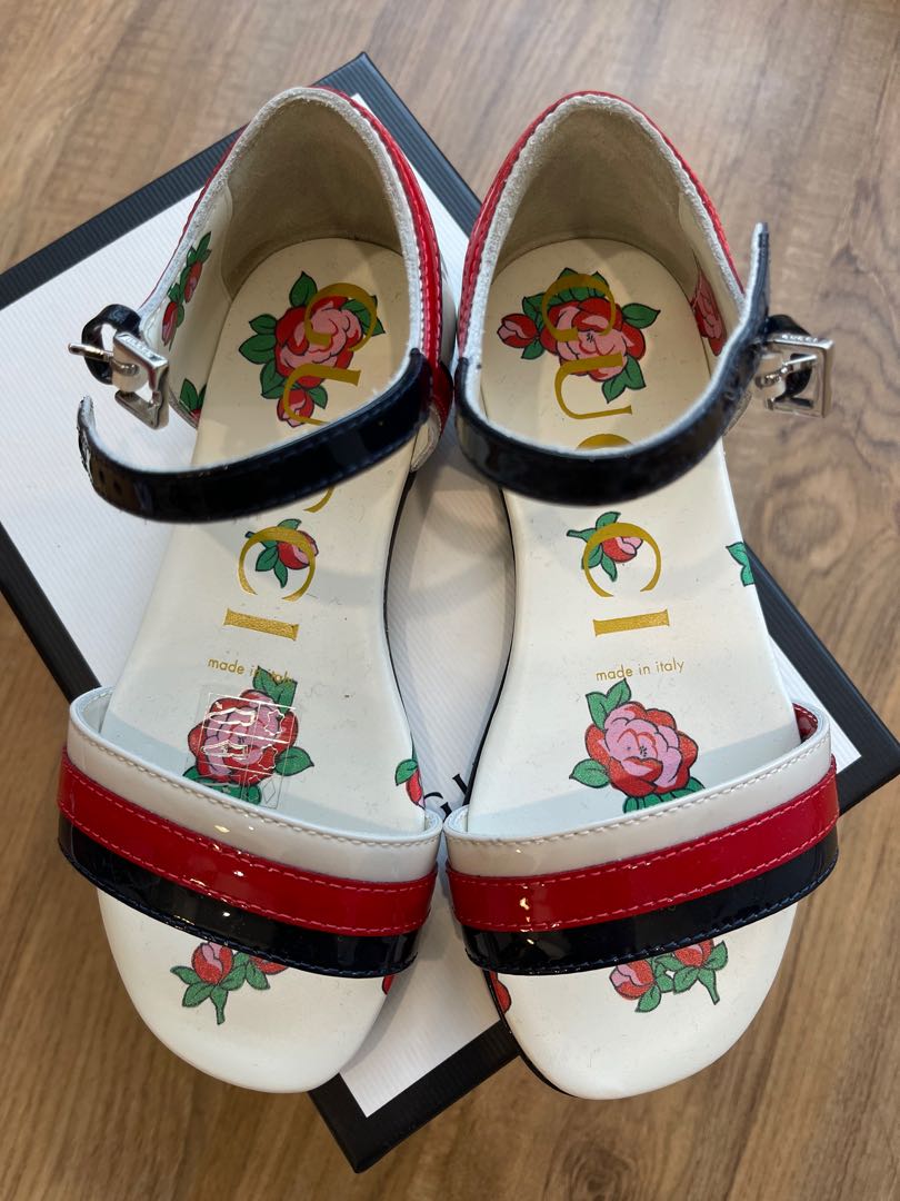 Gucci 2025 kids sandals