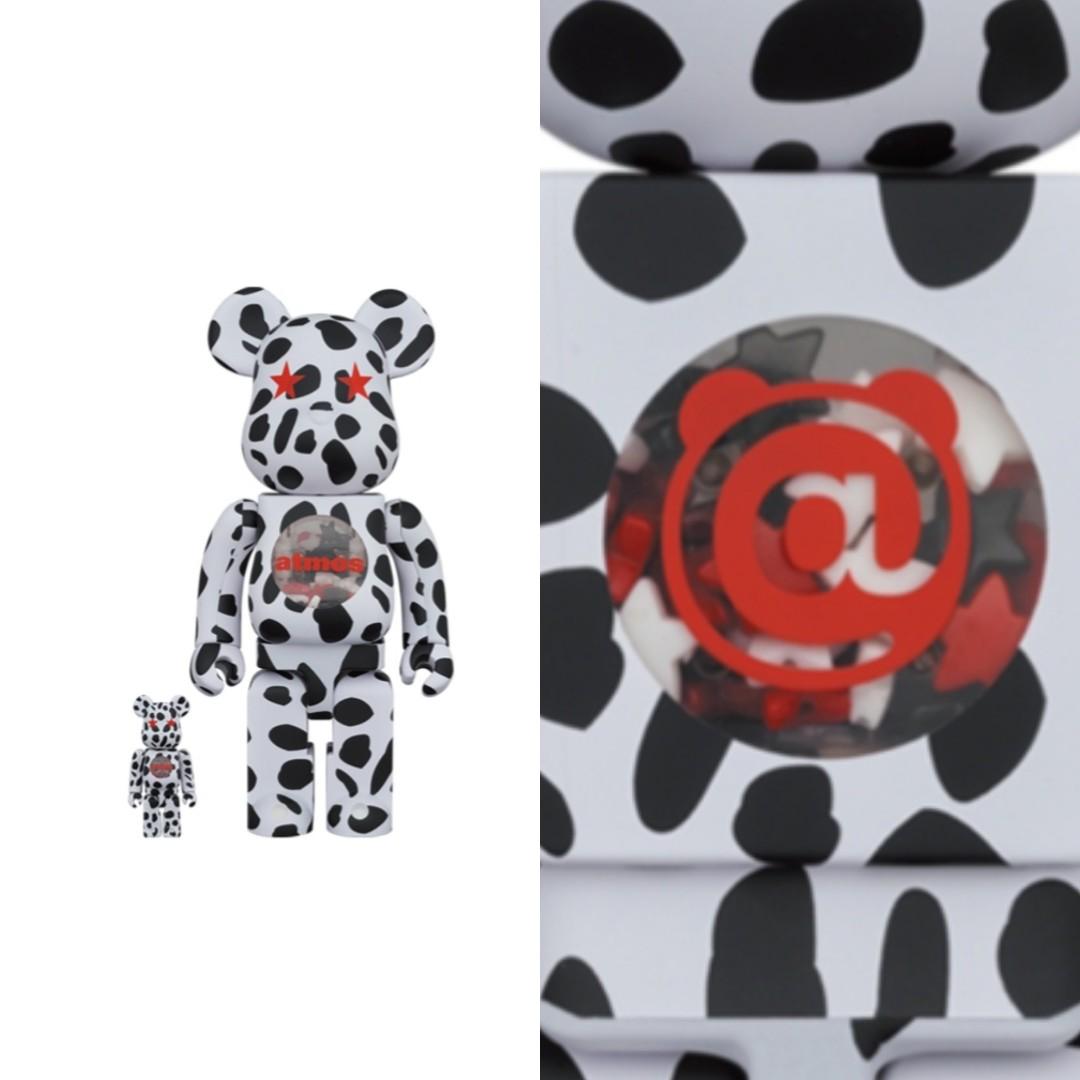 Bearbrick Atmos Dalmatian 400%+100%, Hobbies & Toys, Toys & Games ...