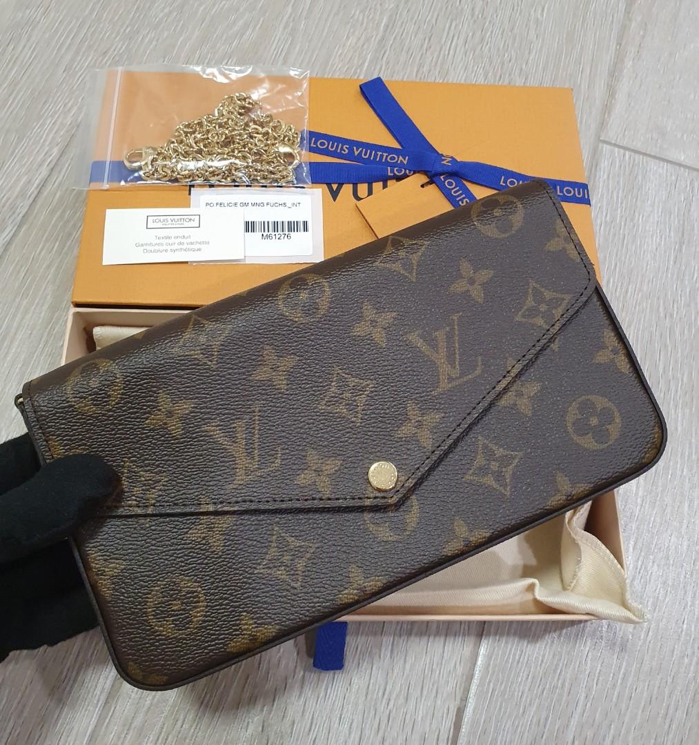 BNIB Vuitton LV Pochette Monogram, Bags & Wallets on