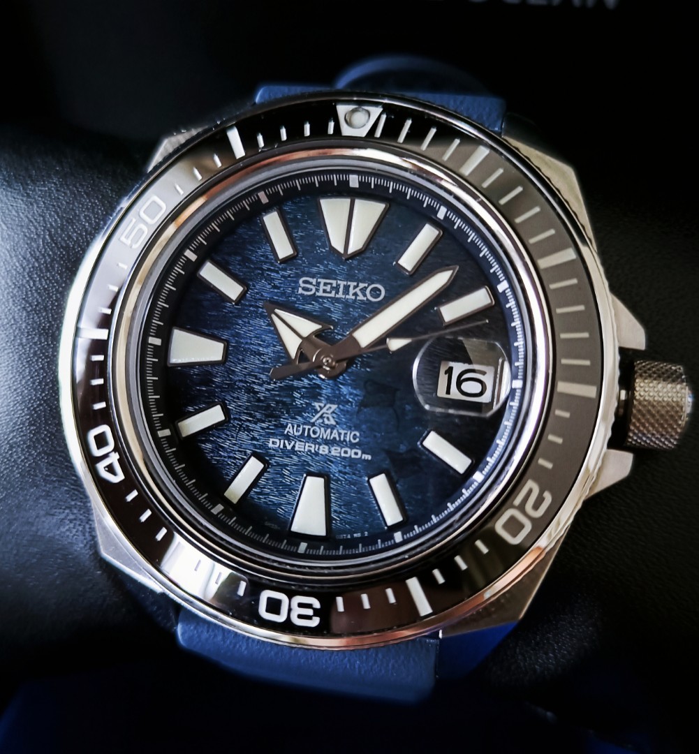 Seiko King Samurai Dark Manta Automatic 