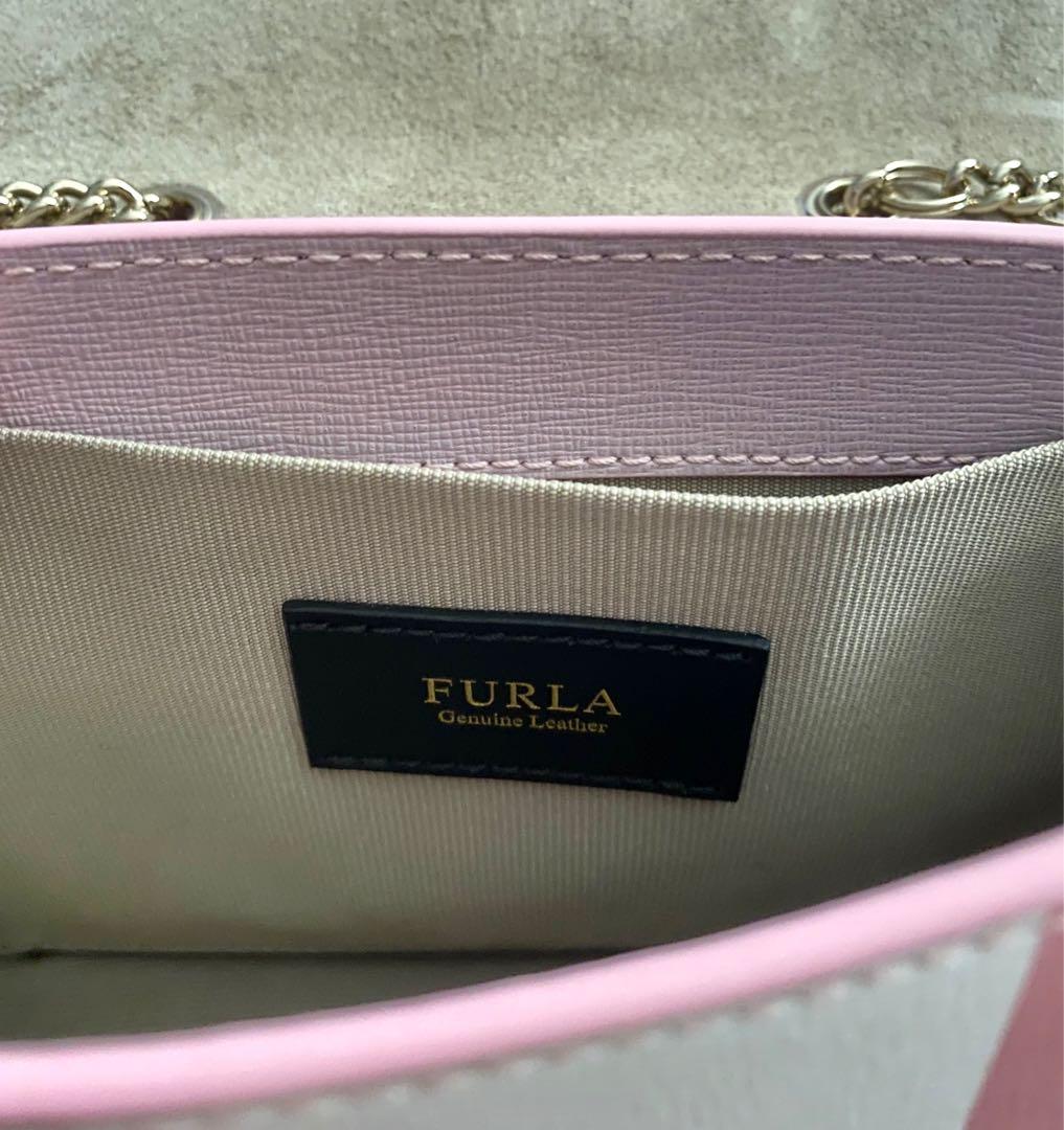 Furla light sales pink bag