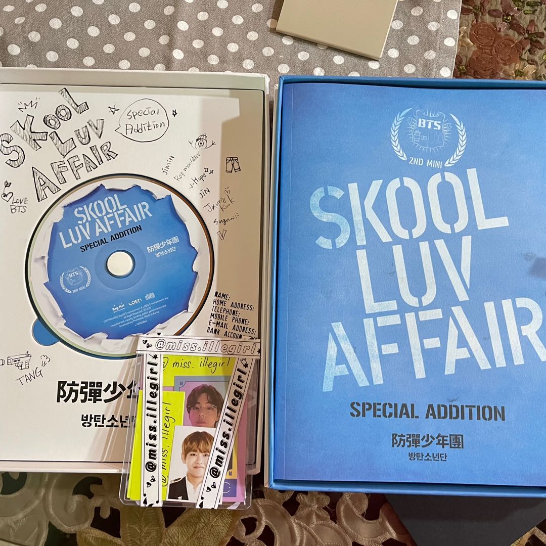 BTS Skool Luv Affair Special Addition BTS SLA SA album (Unsealed), Hobbies & Toys, Memorabilia