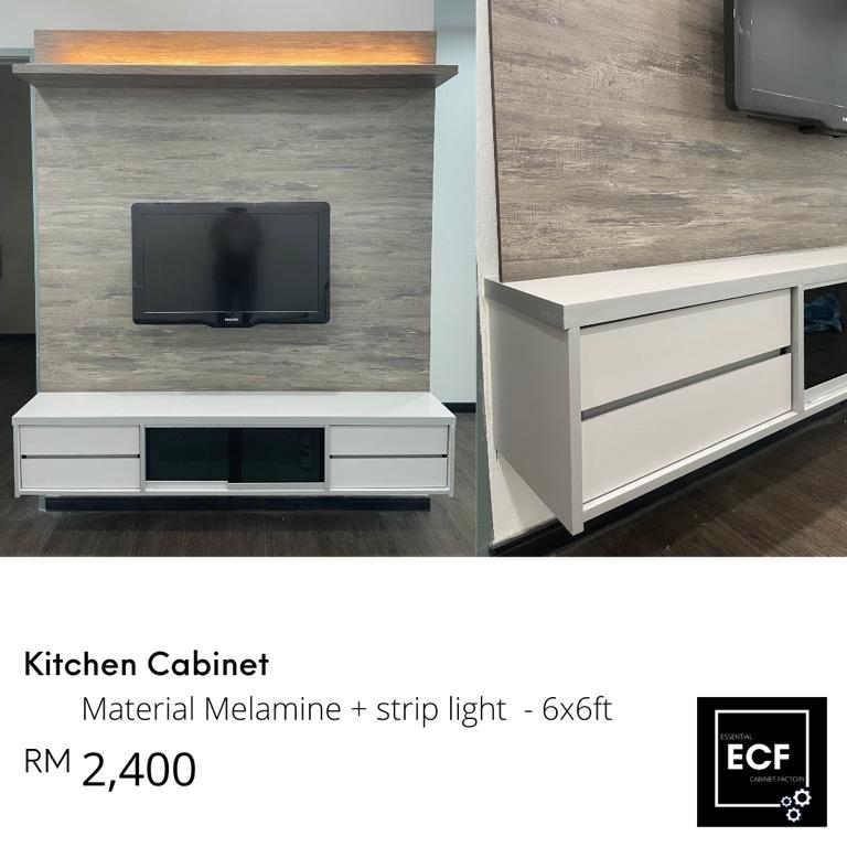 Built In Tv Cabinet Fast Installation Furniture Home Living Consoles On Carou - How To Build A Built In Tv Wall Unit