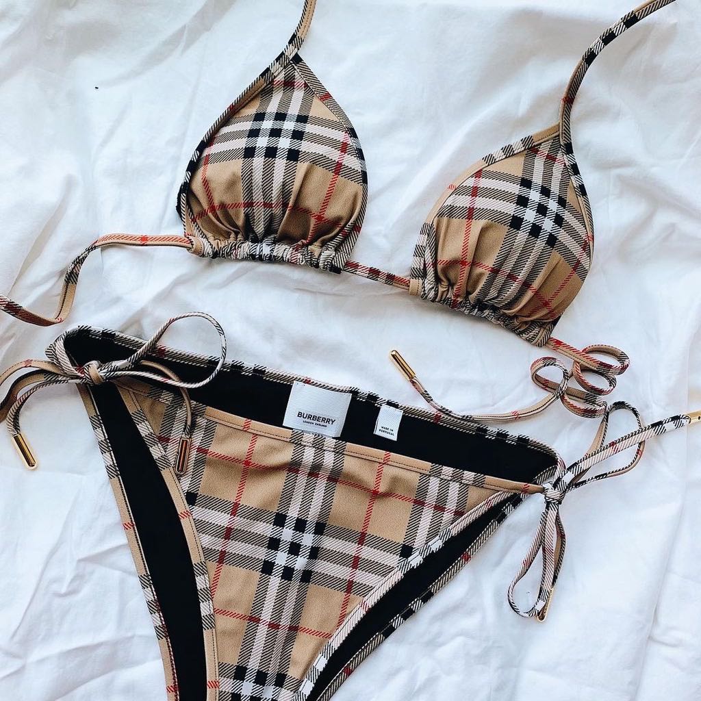 Buy burberry bikini clearance