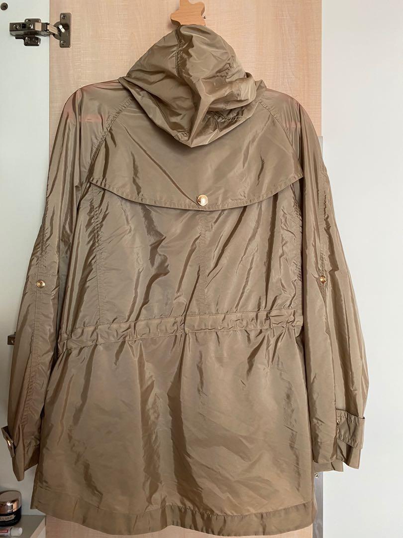 Burberry SHOWERPROOF PARKA JACKET WITH PACKAWAY HOOD