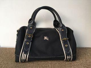 Burberry Blue Label Speedy 牛仔布波士頓包