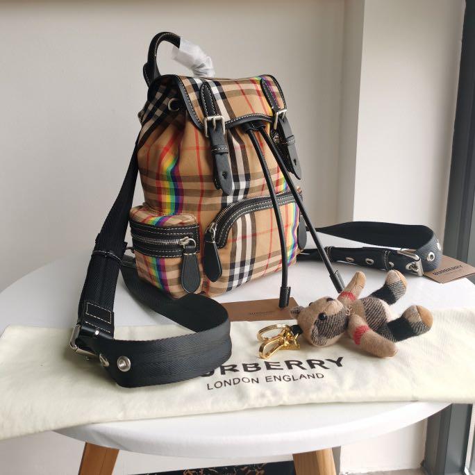 Burberry backpack rainbow 2025