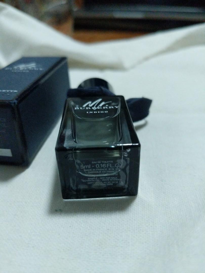 Burberry Mr. Burberry Indigo Eau de Toilette 5ml Beauty
