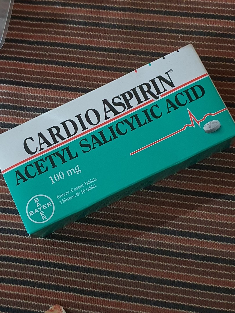 Obat Cardio Aspirin Bayer 100mg 1 box bigsale, Kesehatan & Kecantikan