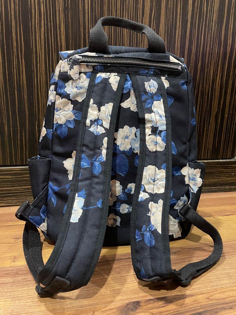 Anemone bouquet top buckle backpack