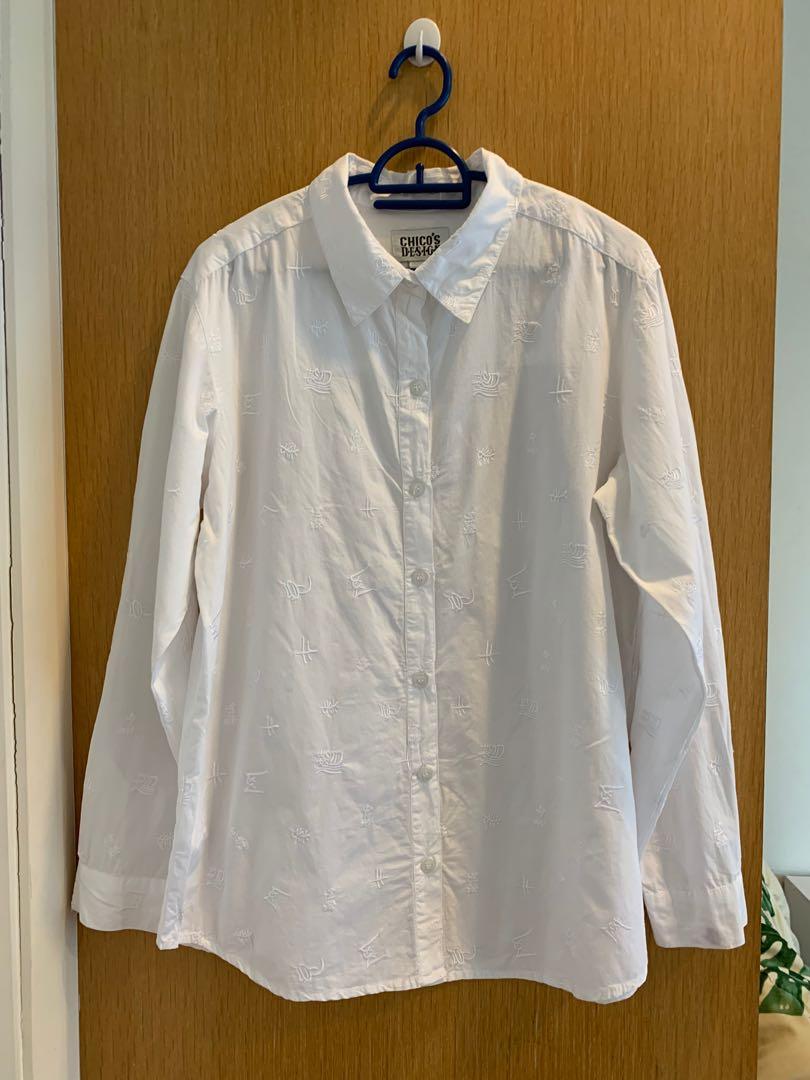Chicos top white blouse