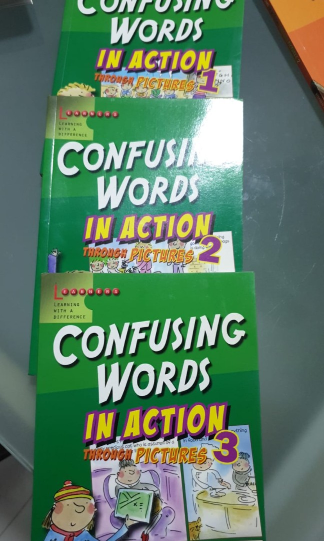 Confusing Words in Action, Hobbies & Toys, Books & Magazines, Children ...