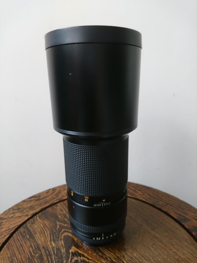 Contax Tele-Tessar 300mm f4 aeg C/Y mount