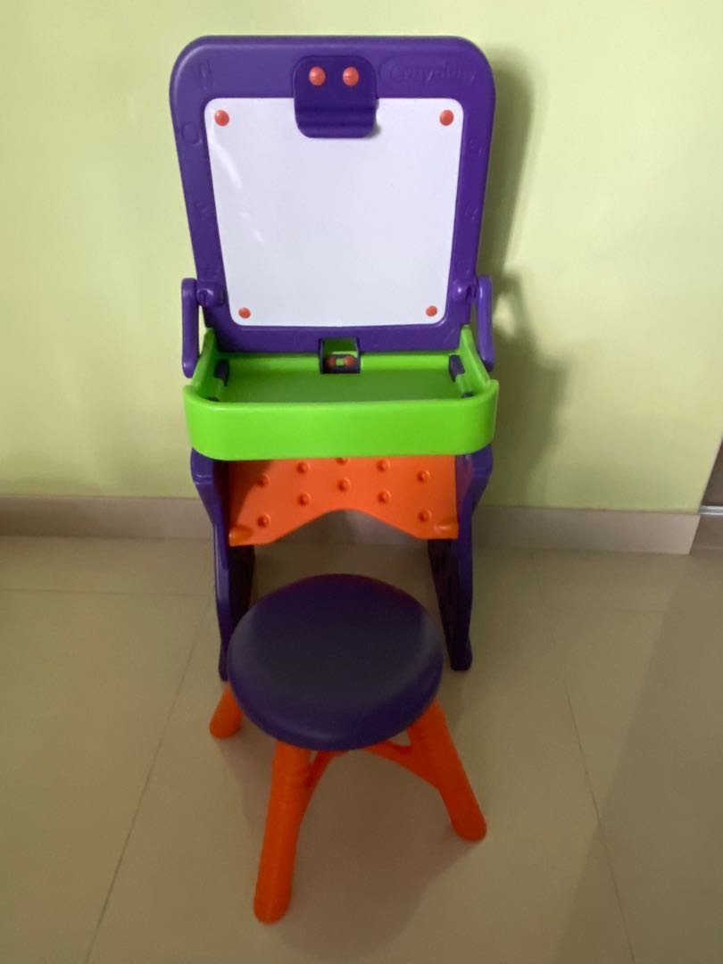 Crayola table and chair set, Babies & Kids, Baby Nursery & Kids