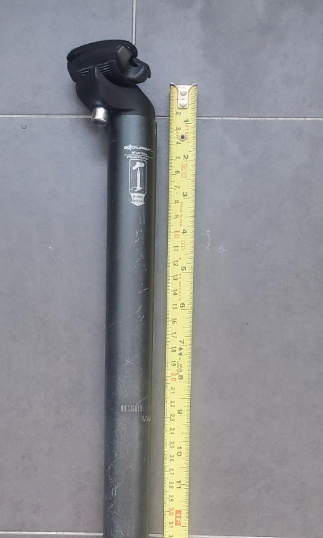 Dahon Biologic seatpost pump 33.9mm 580mm black Sports Equipment