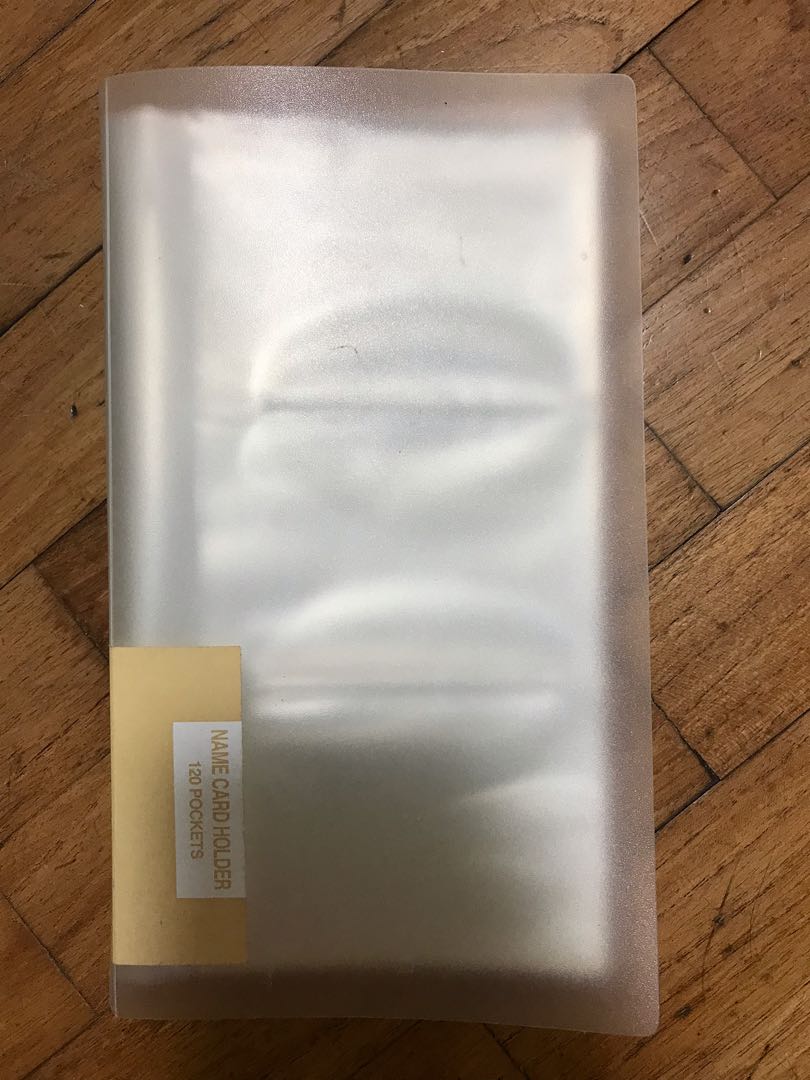 Daiso name card holder, Hobbies & Toys, Stationery & Craft, Stationery