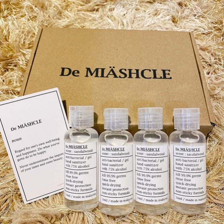 De Miashcle Rose Hand Gel Sanitizer Laboratory Series Health Beauty Perfumes Nail Care Others On Carousell