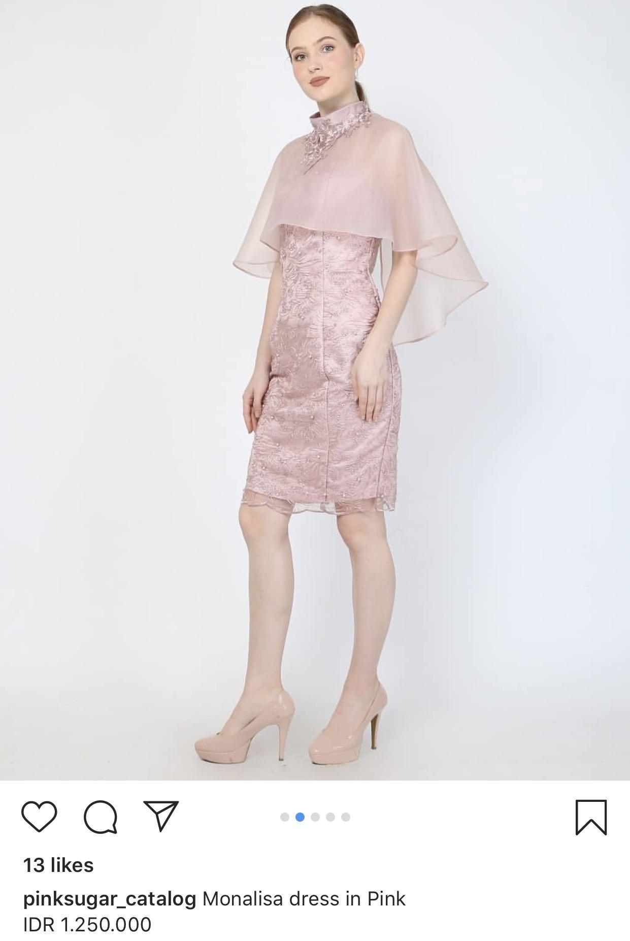 Pink sugar dress top