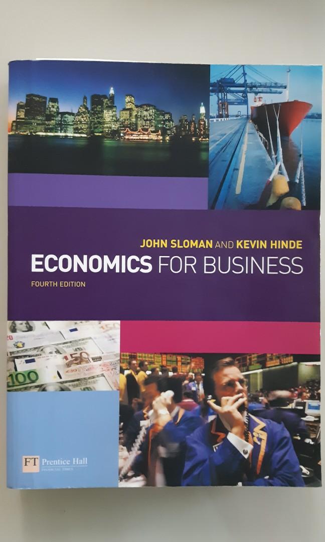 Economics for business by John Sloman and Kevin Hinde, Hobbies & Toys ...