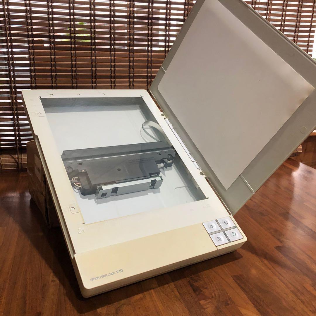Epson Perfection V10 掃描機 , 電腦及科技產品, 印表機及影印機在旋轉拍賣