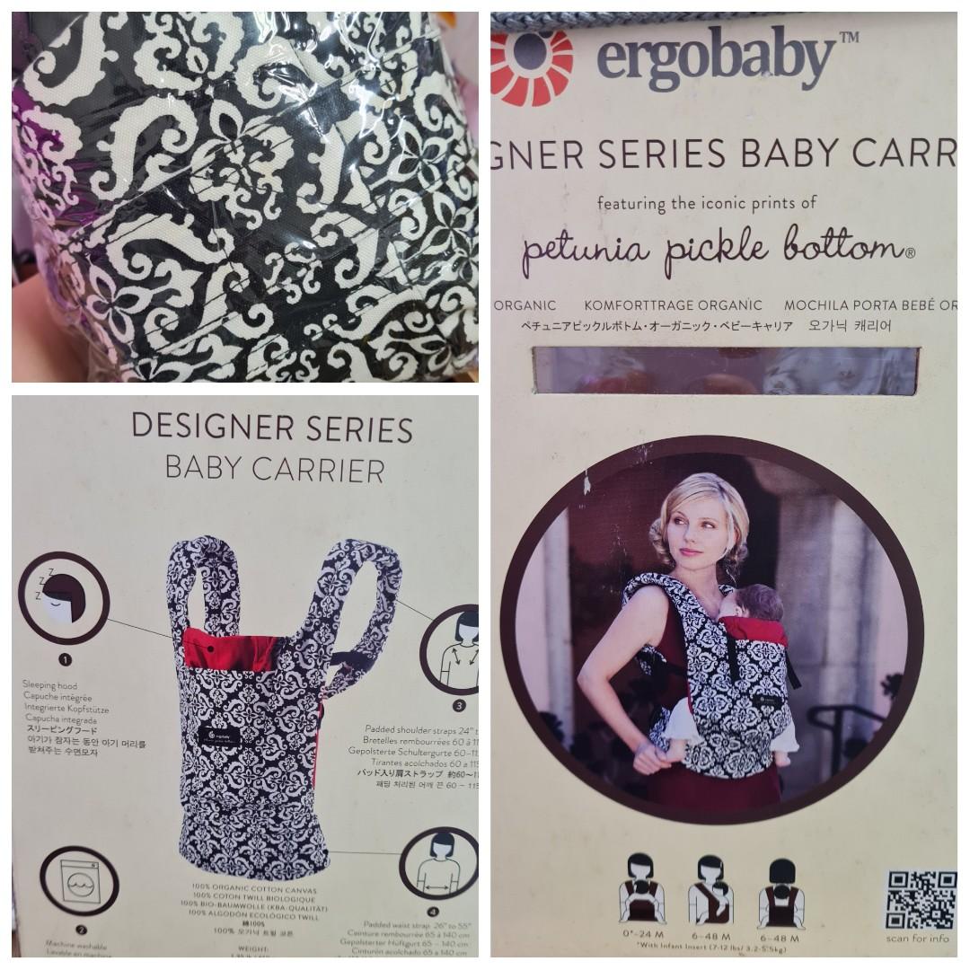Ergobaby designer series Organic cotton carrier