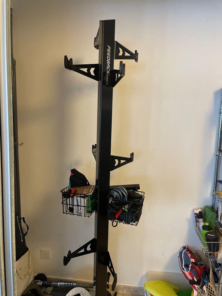 Feedback Sports Velo Cache Bicycle Rack 4 bikes storage basket Sports Equipment Bicycles Parts Parts Accessories on Carousell