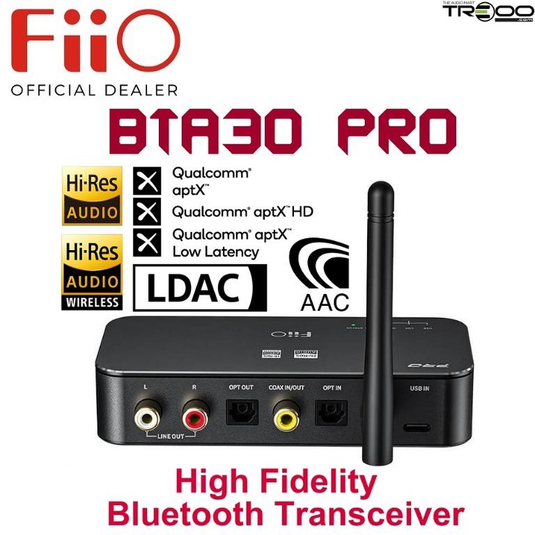 FiiO BTA30 Pro Wireless Bluetooth Transceiver & USB DAC, Audio