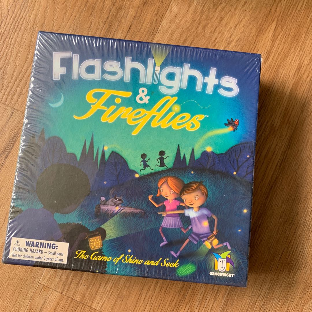 Flashlights and Fireflies boardgame by Gamewright, Hobbies & Toys, Toys