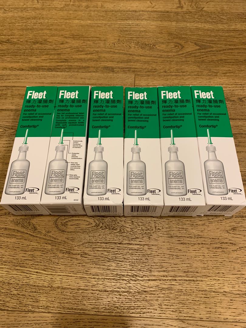 Fleet enema for constipation 12 for 6 health nutrition medical