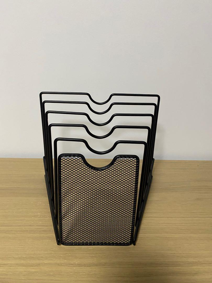 Folder stand (Category: Home Improvement & Organisation) located in Singapore. Submitted by meoww55 (Listing ID 1129057794, Image 1). Description: New layered folder stand, bought but never used Pm for more detail.