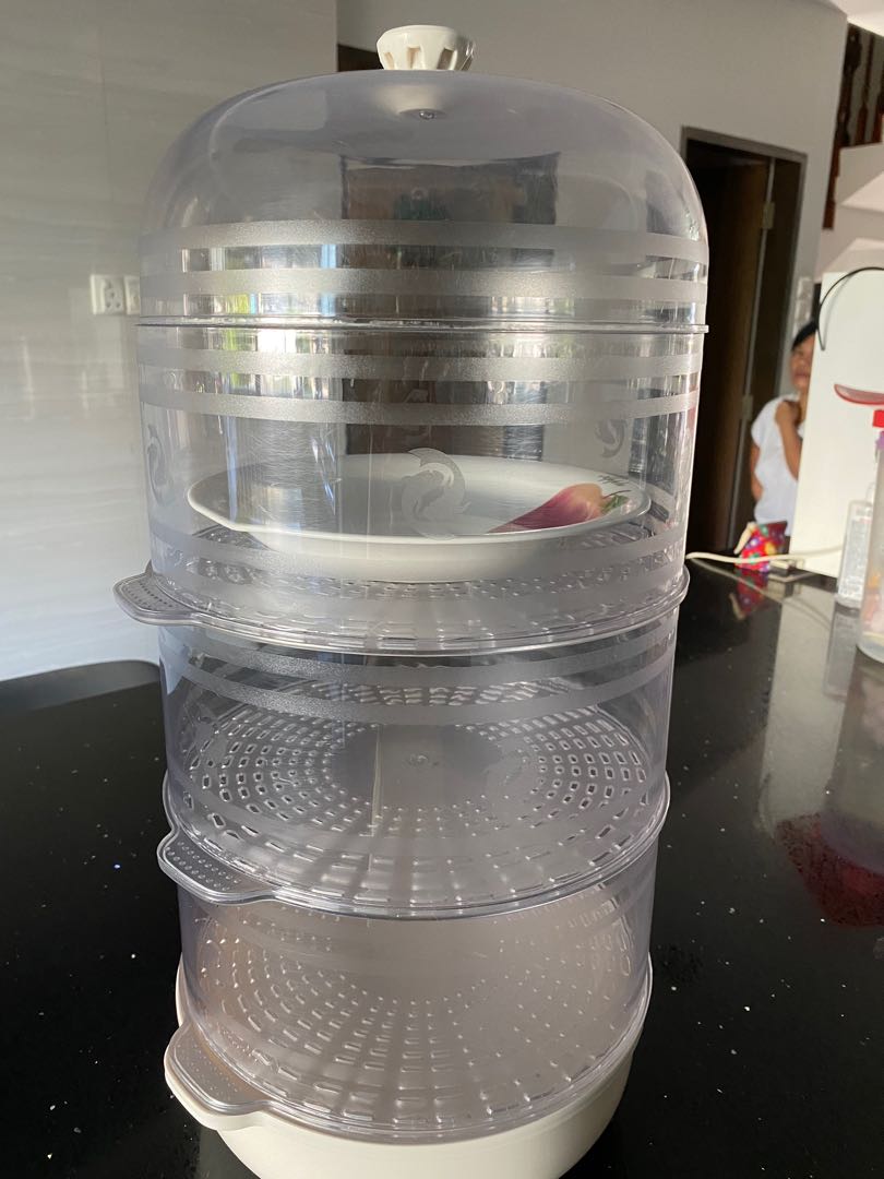 Food storage Tower with warmer, Furniture & Home Living, Kitchenware