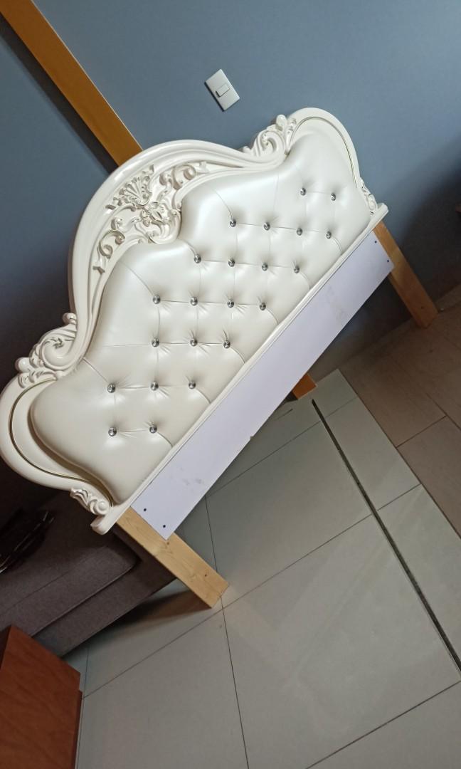 Germanian Style Headboard, Furniture & Home Living, Furniture, Bed